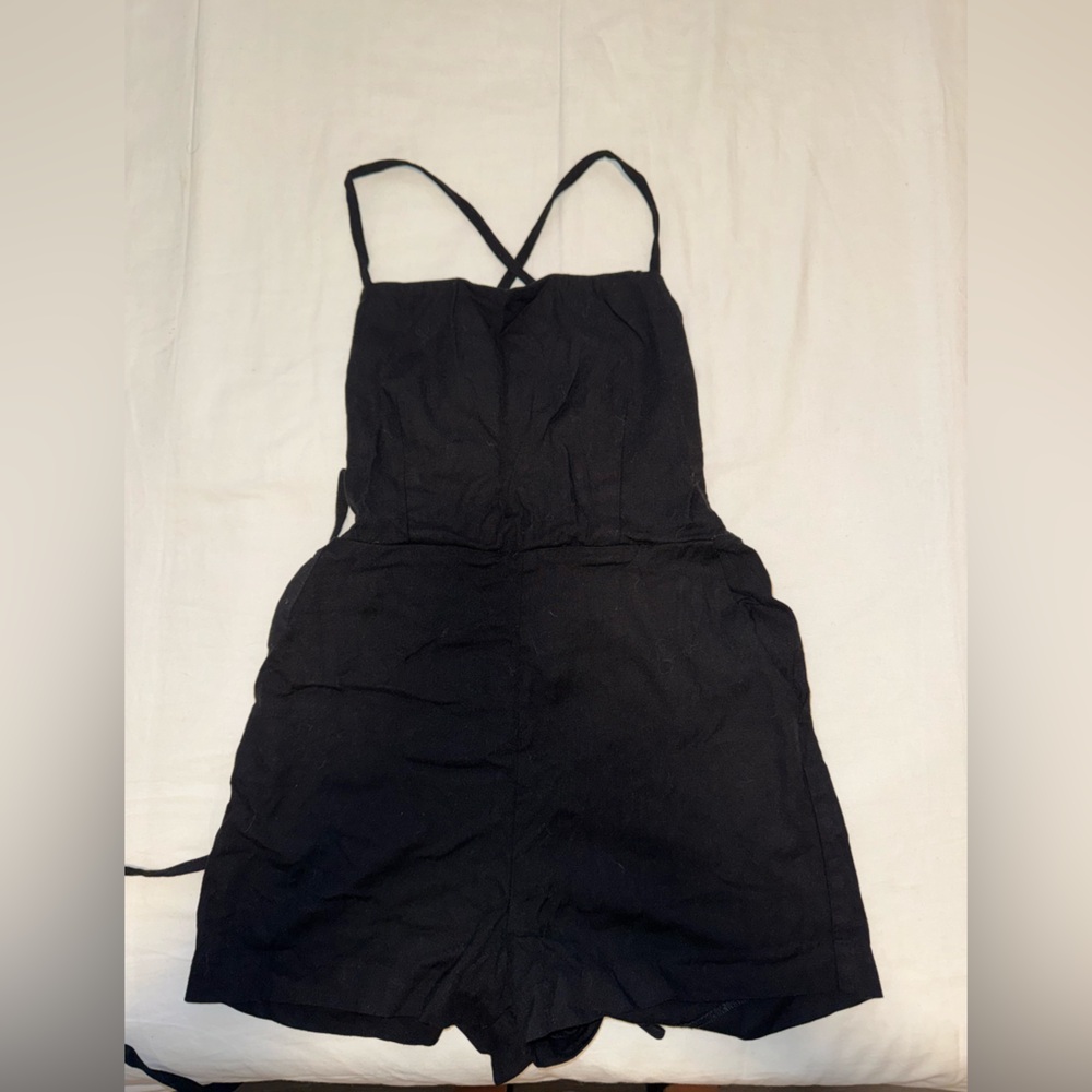 Forever 21 Black Textured Garment